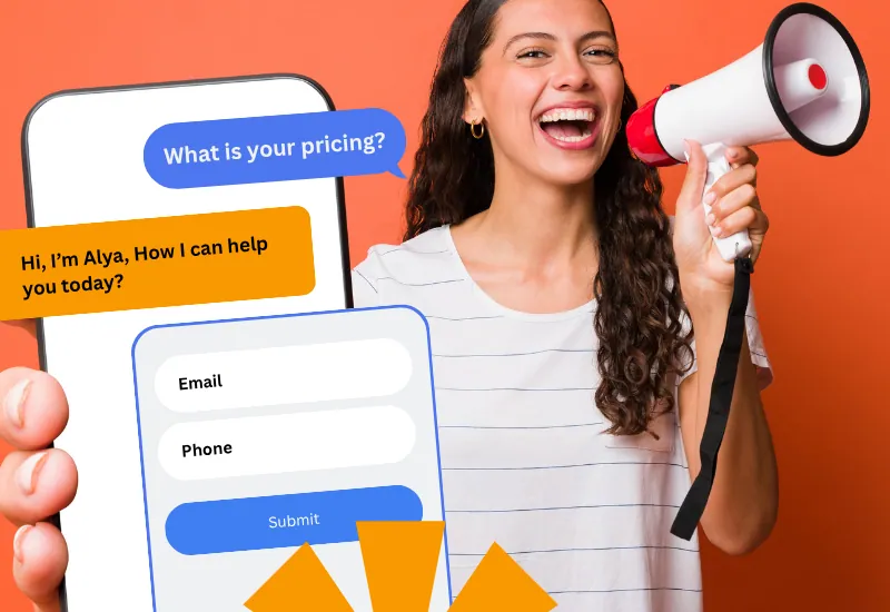 Turns chats into qualified leads.